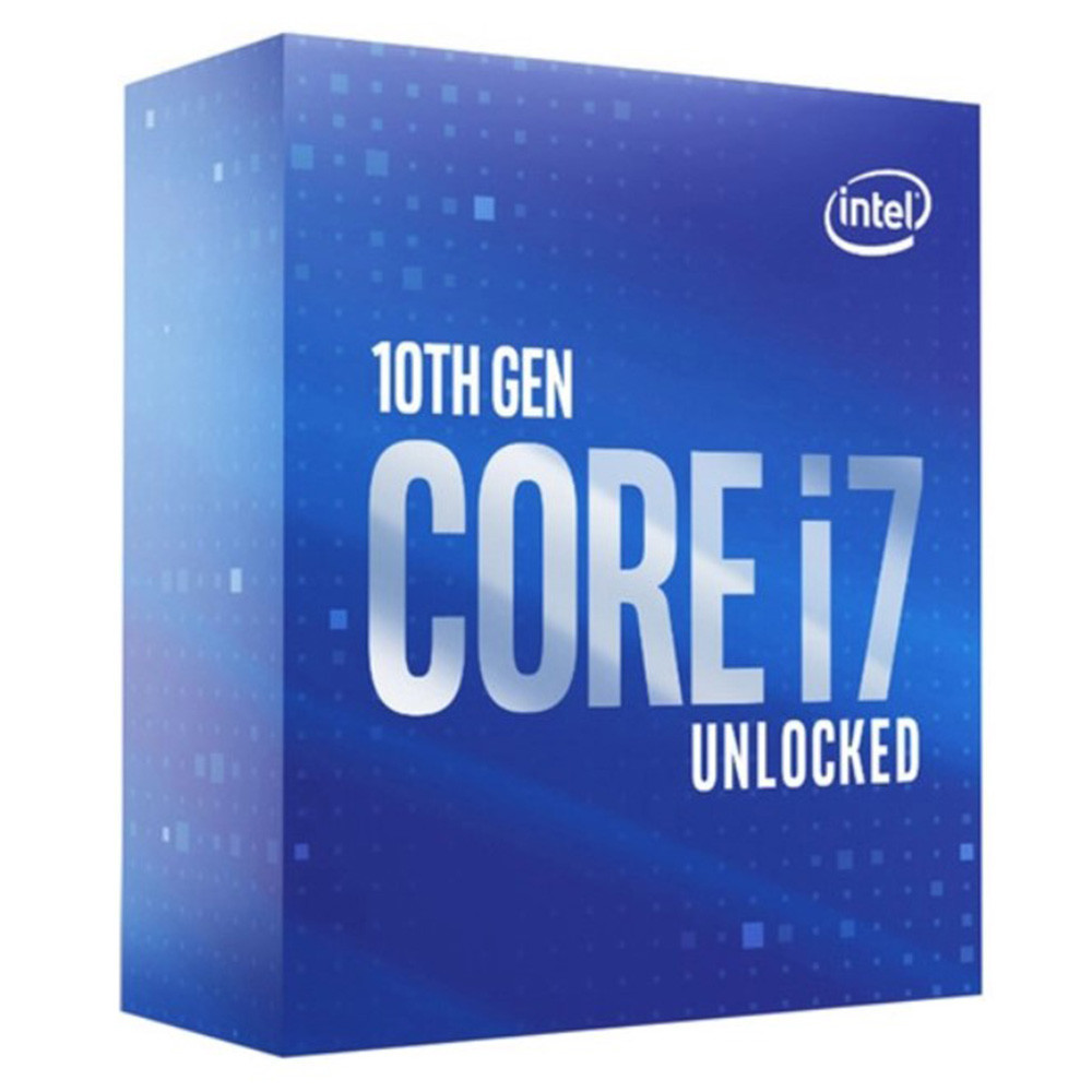 Intel Core i7 10700F 2.9GHz 4.800GHz LGA1200 16MB Cache Fanlı Box İşlemci