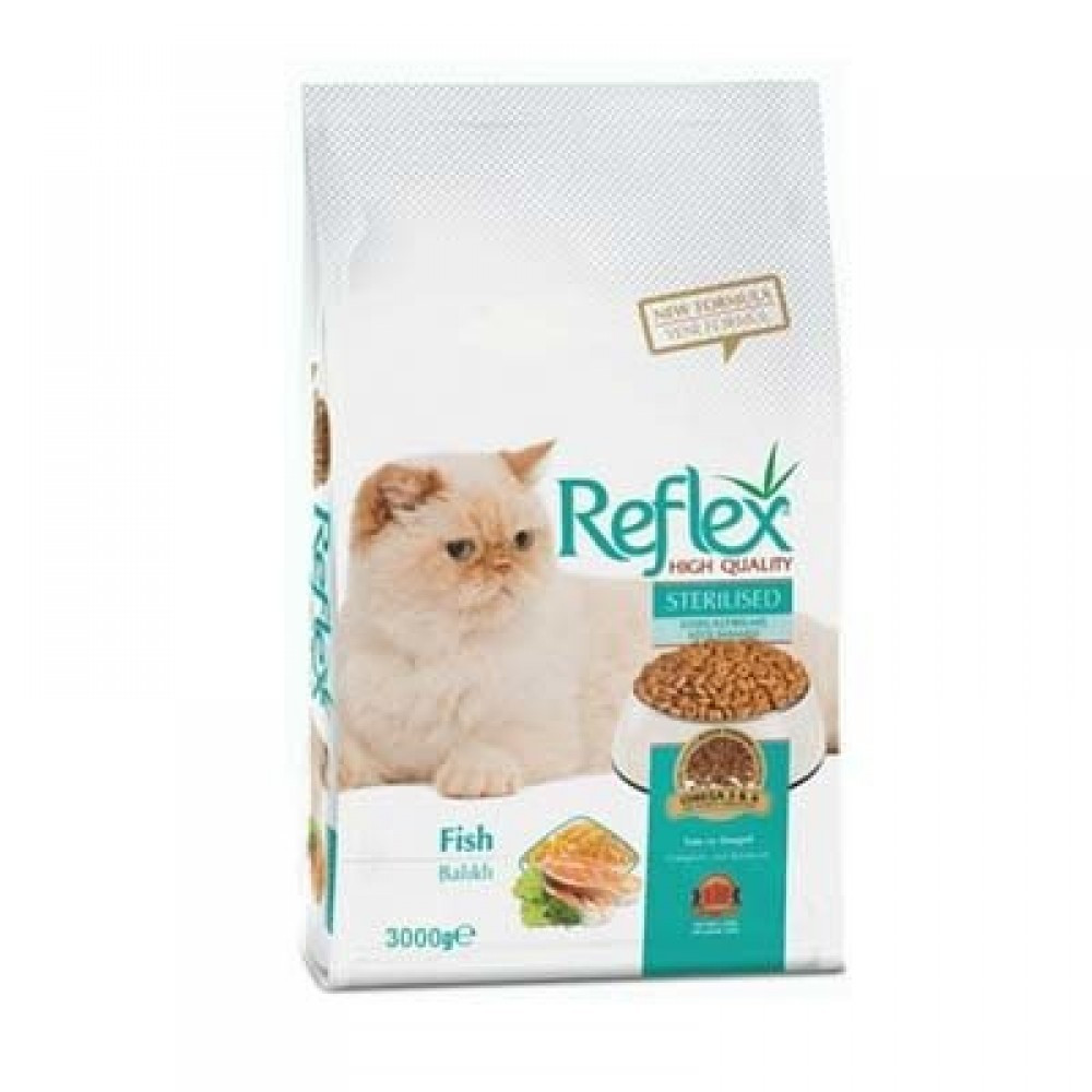 Reflex somonlu kısırlaştırılmiş kedi maması 3 kg