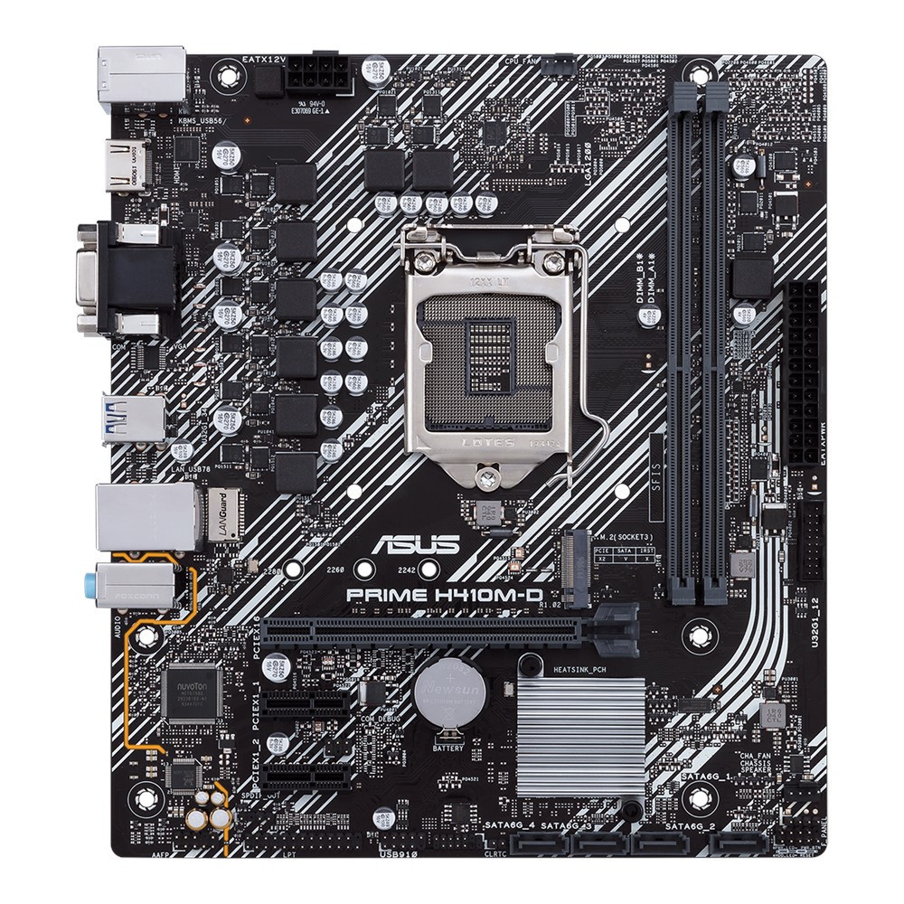 Asus Prime H410M-D Intel H410 (OC) DDR4 2933 MHz Lga1200 mAtx Anakart