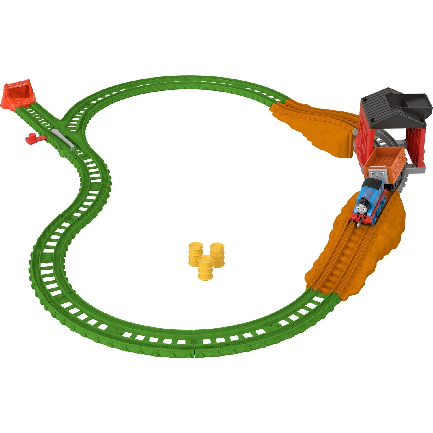 Thomas ve Arkadaşları - Yükleme İstasyonu Oyun Seti (Sür-Bırak Trenli) GXD46